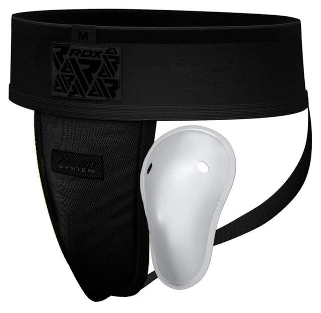 Защита паха RDX H1 Support With Gel Cup Black