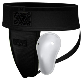 Защита паха RDX H1 Support With Gel Cup Black