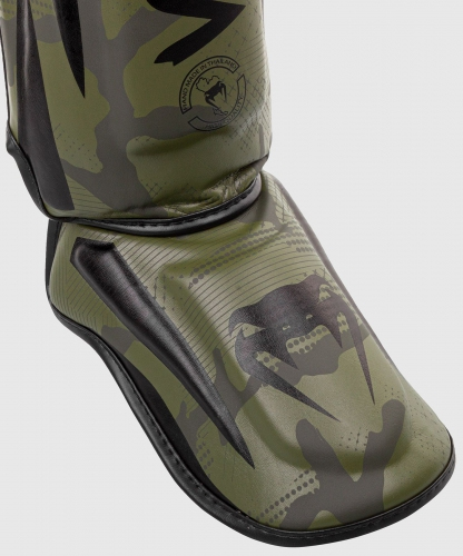 Venum Elite Shinguards Khaki Camo shin guard price