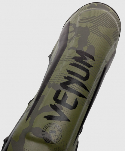 Venum Elite Shinguards Khaki Camo shin guard photo