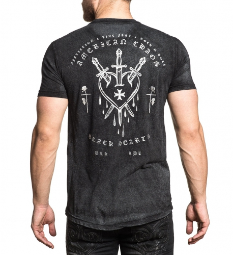 Футболка Affliction Black Heart T-shirt купити