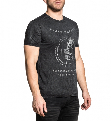 Футболка Affliction Black Heart T-shirt ціна
