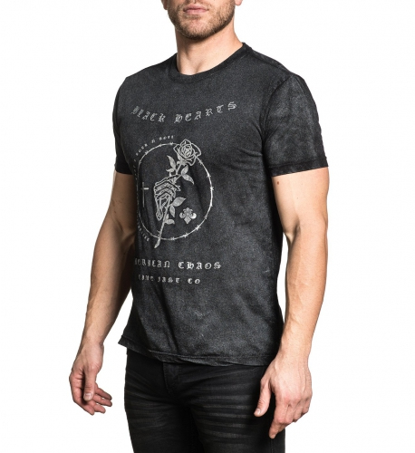 Футболка Affliction Black Heart T-shirt фото