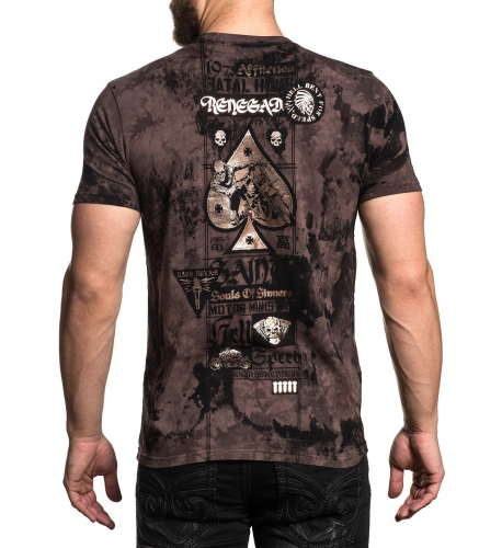 Футболка Affliction State of Risk T-Shirt купить