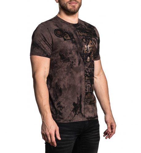 Футболка Affliction State of Risk T-Shirt цена
