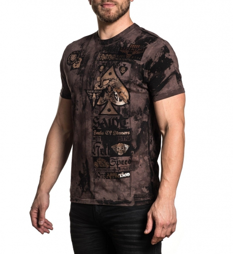 Футболка Affliction State of Risk T-Shirt фото