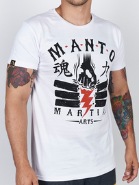 Футболка MANTO Power T-shirt White