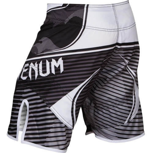 MMA shorts Venum Camo Hero Fightshorts White Black photo
