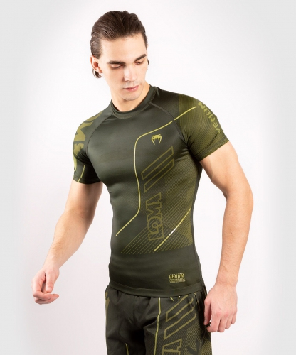 Venum Loma Commando Rashguard Short Sleeves Khaki photo