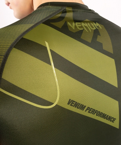Venum Loma Commando Rashguard Short Sleeves Khaki size