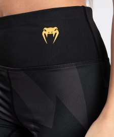 Жіночі компресійні шорти Venum Razor Compression Shorts For Women Black Gold, Фото № 4