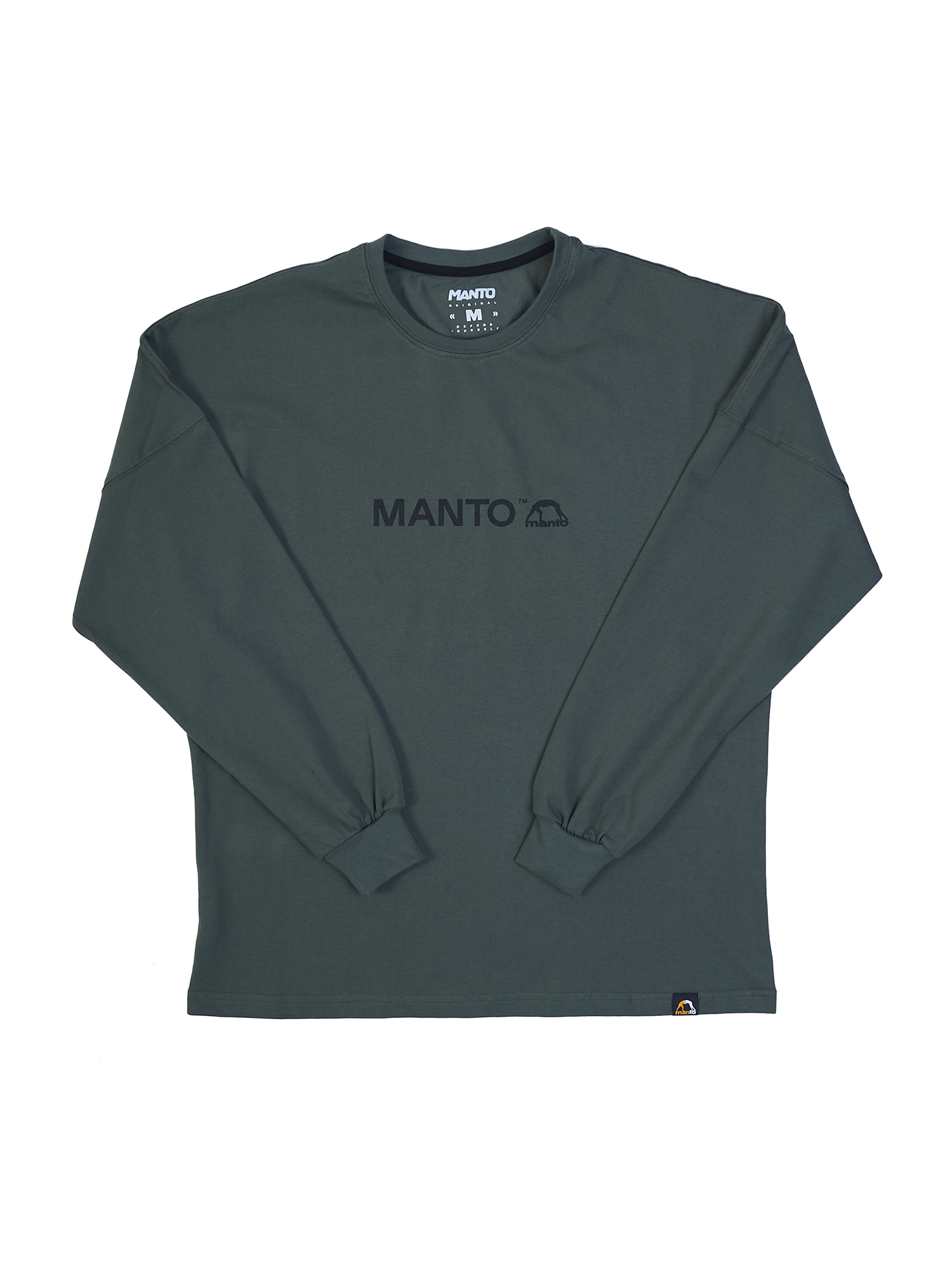 Лонгслів MANTO Longsleeve Insane Oversize Khaki купити