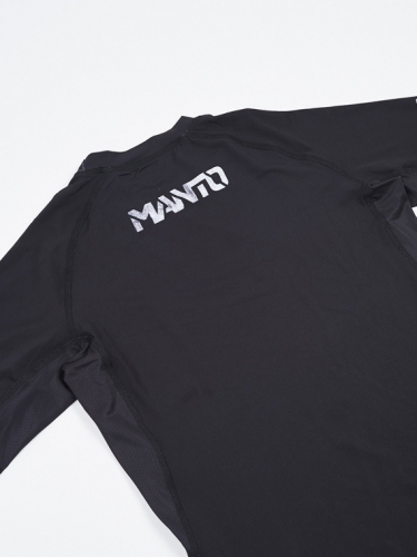 Рашгард MANTO Rashguard Stencil Logo Black оригінал