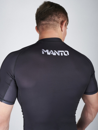 Рашгард MANTO Rashguard Stencil Logo Black вартість
