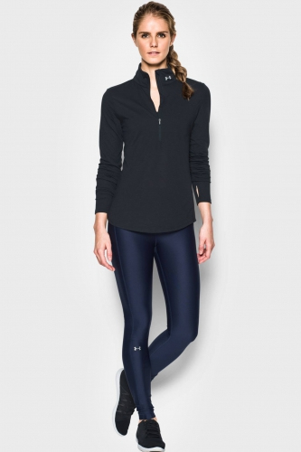 Жіночі компресійні легінси Under Armour HeatGear Armour Legging Navy ціна