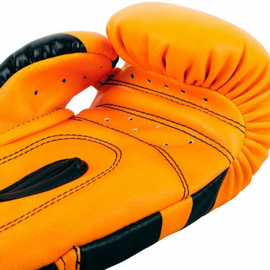 Боксерские перчатки для детей Venum Elite Boxing Gloves Kids Neo Orange, Фото № 3
