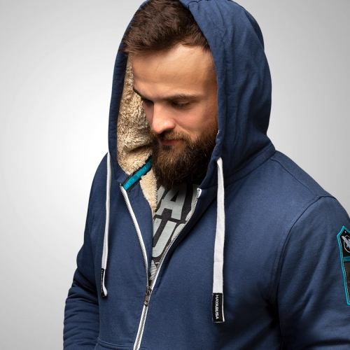 Hayabusa Heavyweight Zip Hoodie Arctic Navy size