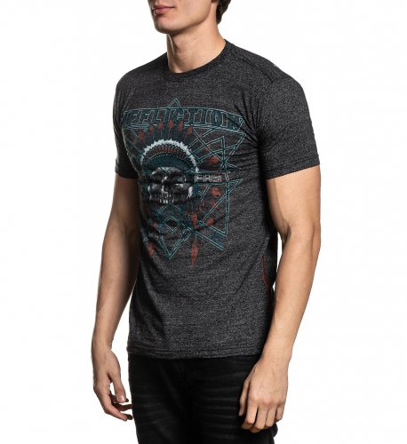 Футболка Affliction AC Devils Trail SS Tee Black купить