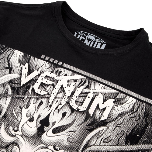 Футболка Venum Devil T-shirt White Black оригінал