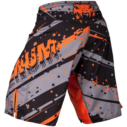 Шорты для MMA Venum Pixel Fightshorts Black Orange цена