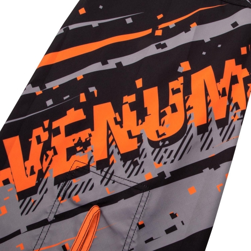 Шорты для MMA Venum Pixel Fightshorts Black Orange Киев
