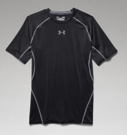 Компресійна футболка Under Armour HeatGear® Armour Short Sleeve Compression Shirt Black, Фото № 4