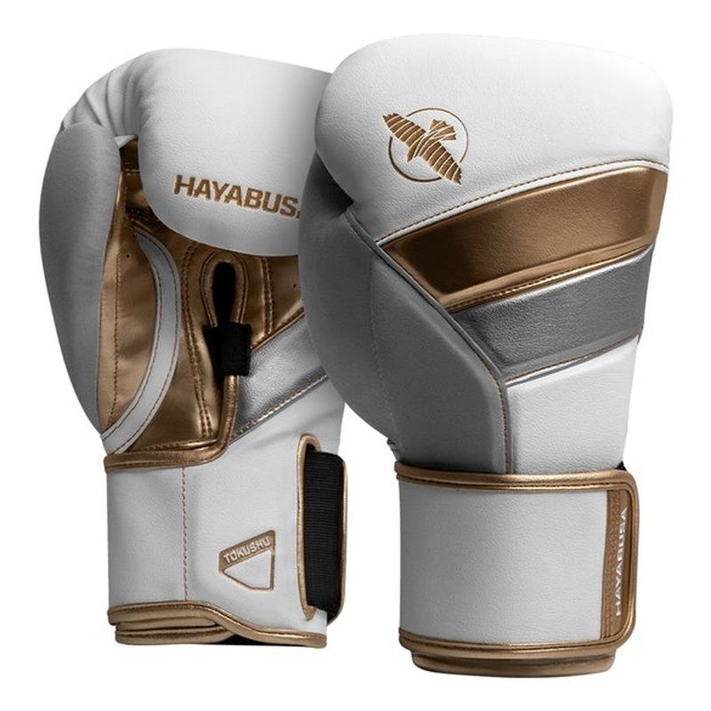 Боксерские перчатки Hayabusa T3 Boxing Gloves White Gold