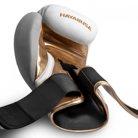 Боксерские перчатки Hayabusa T3 Boxing Gloves White Gold, Фото № 3