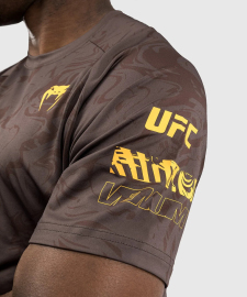 Футболка UFC Venum FIGHT WEEK 4.0 Mens Dry-Tech T-Shirt Dark Brown ціна