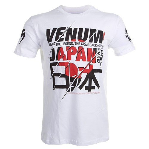 Футболка Venum Wands Return Japan UFC - White купить