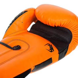 Боксерские перчатки Venum Elite Boxing Gloves Orange, Фото № 4