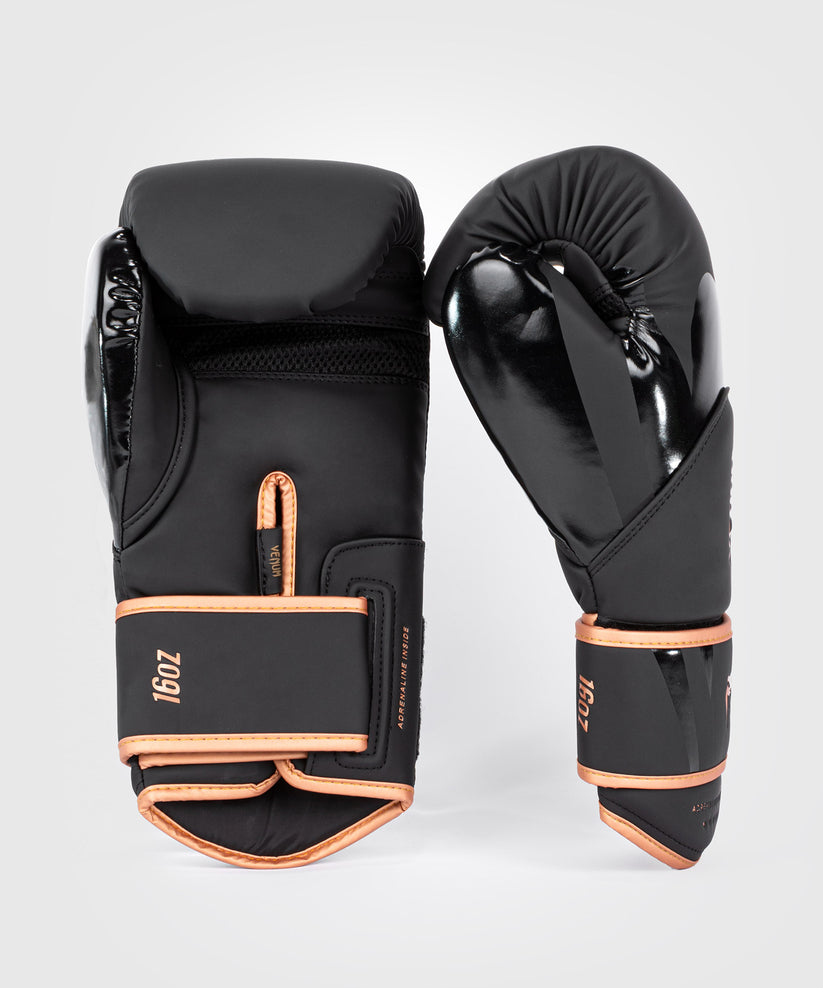 Боксерські рукавиці Venum Challenger 4.0 Boxing Gloves Black Bronze купити