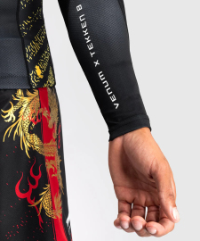 Рашгард Venum x TEKKEN 8 Marshall Law Rashguard Black Red Gold цена