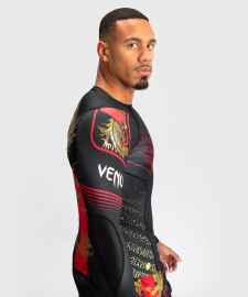 Рашгард Venum x TEKKEN 8 Marshall Law Rashguard Black Red Gold фото