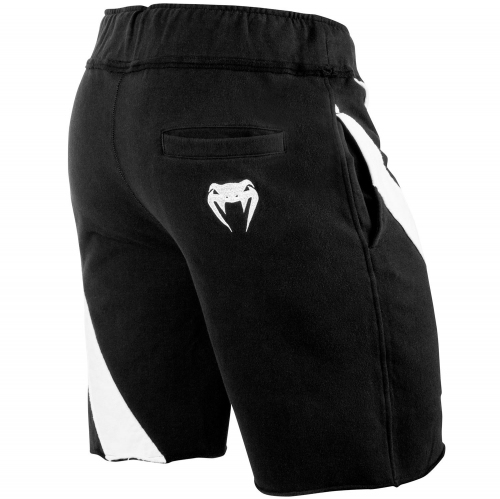 Шорты Venum Jaws Cotton Training Shorts Black White фото