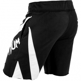 Шорты Venum Jaws Cotton Training Shorts Black White, Фото № 3