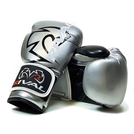Боксерские перчатки Rival RB7 Fitness and Bag Glove Silver Black