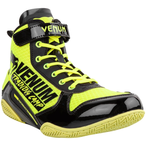 Venum Giant Low VTC 2 Edition Boxing Shoes Neo Yellow Black photo
