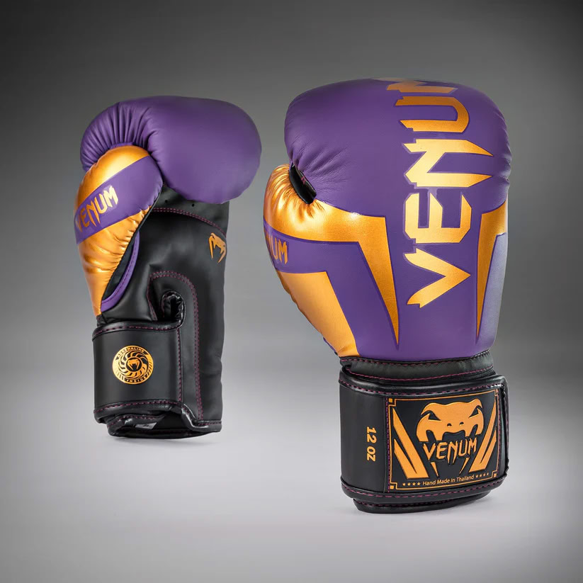 Боксерські рукавиці Venum Elite Boxing Gloves Dark Purple