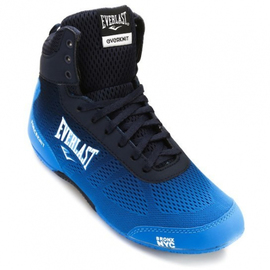 Боксерки Everlast Forceknit Low Top Boxing Shoes Blue, Фото № 3