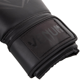 Боксерские перчатки Venum Contender Boxing Gloves Black Black, Фото № 4