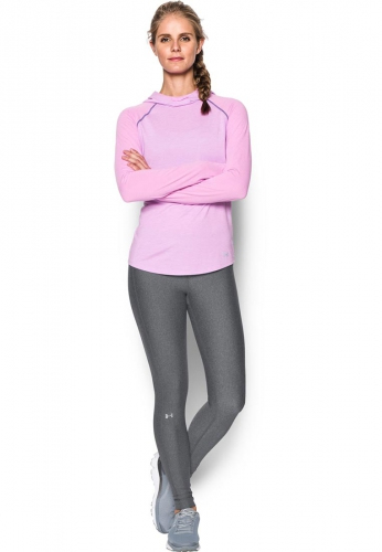 Женские компрессионные леггинсы Under Armour HeatGear Armour Legging Carbon Heather цена