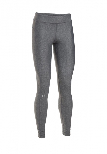 Женские компрессионные леггинсы Under Armour HeatGear Armour Legging Carbon Heather фото