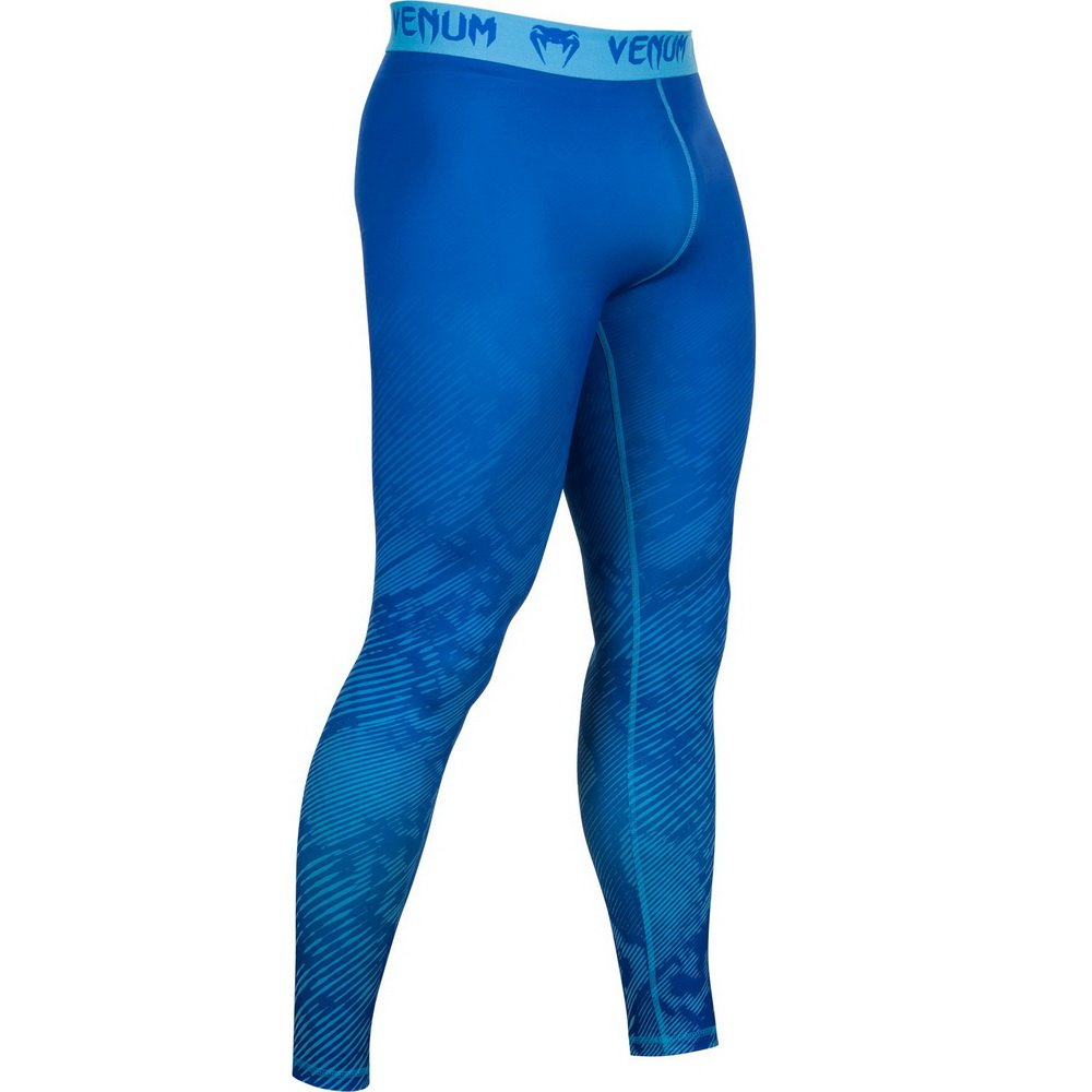 Компрессионные штаны Venum Fusion Compression Spats Blue