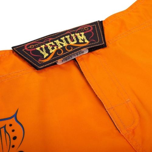 Бойцовские шорты Venum Santa Muerte 2.0 Fight Shorts Orange оригінал