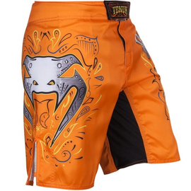 Бойцовские шорты Venum Santa Muerte 2.0 Fight Shorts Orange, Фото № 2