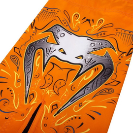 Бойцовские шорты Venum Santa Muerte 2.0 Fight Shorts Orange, Фото № 8