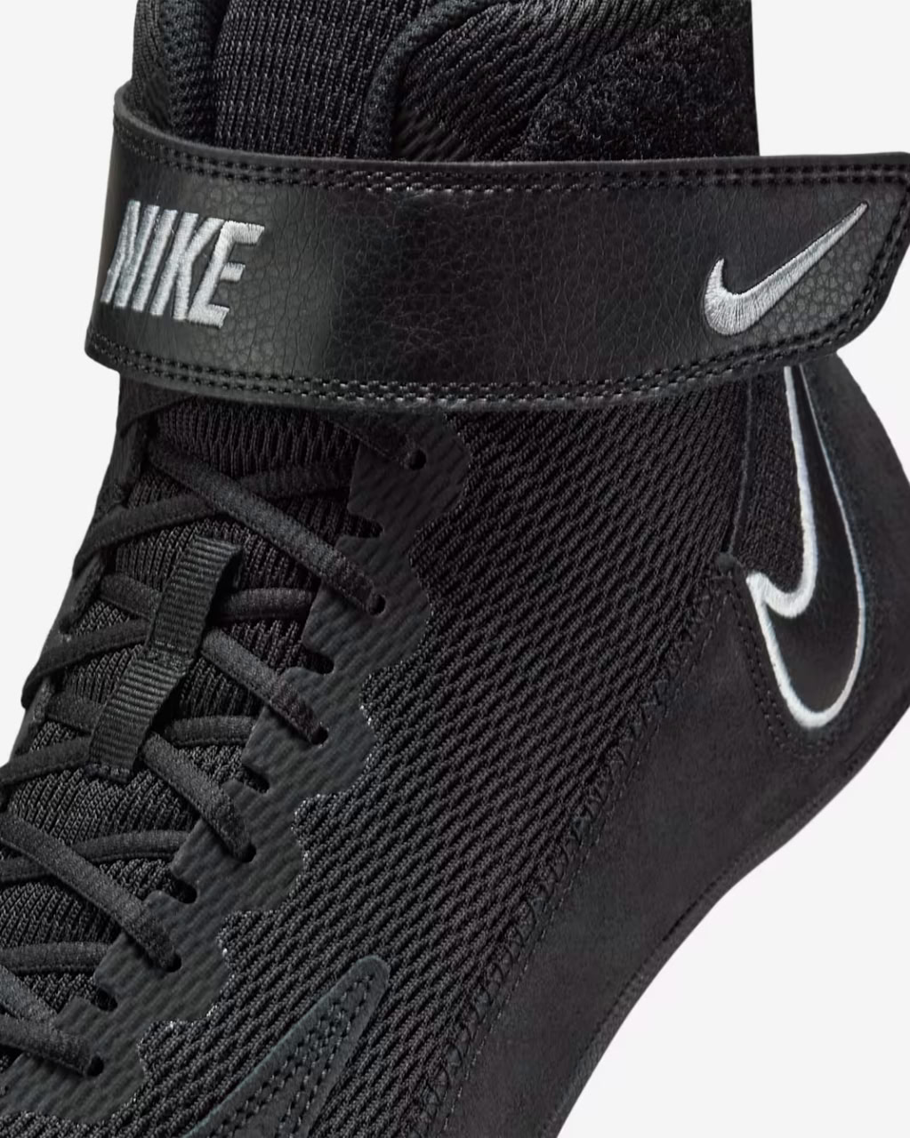 Борцовки Nike Speedsweep 8 Wrestling Shoes Black White Black Wolf Grey где купить