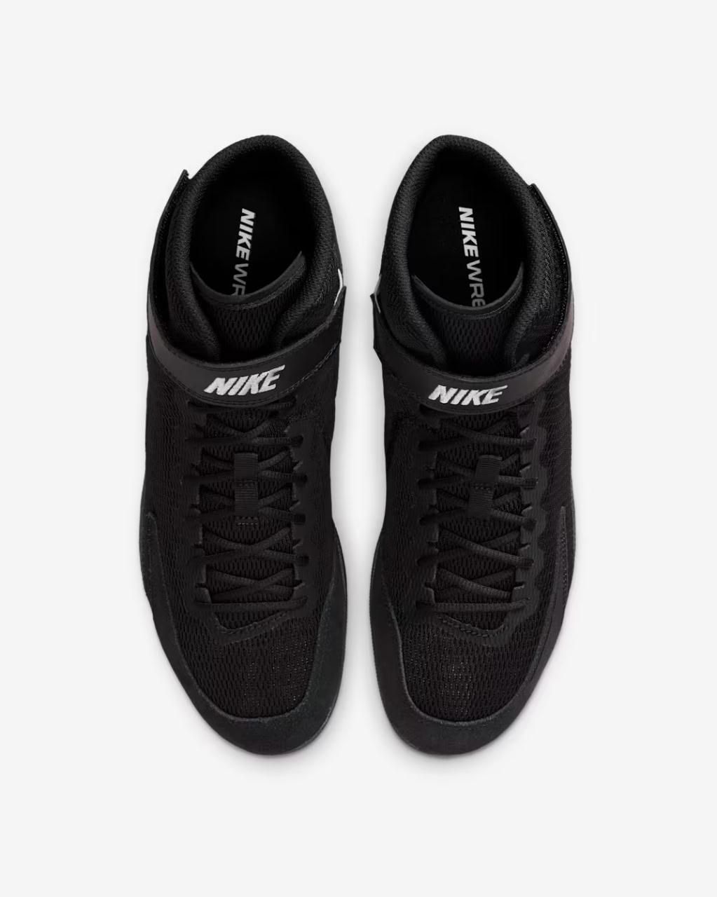 Борцовки Nike Speedsweep 8 Wrestling Shoes Black White Black Wolf Grey фото