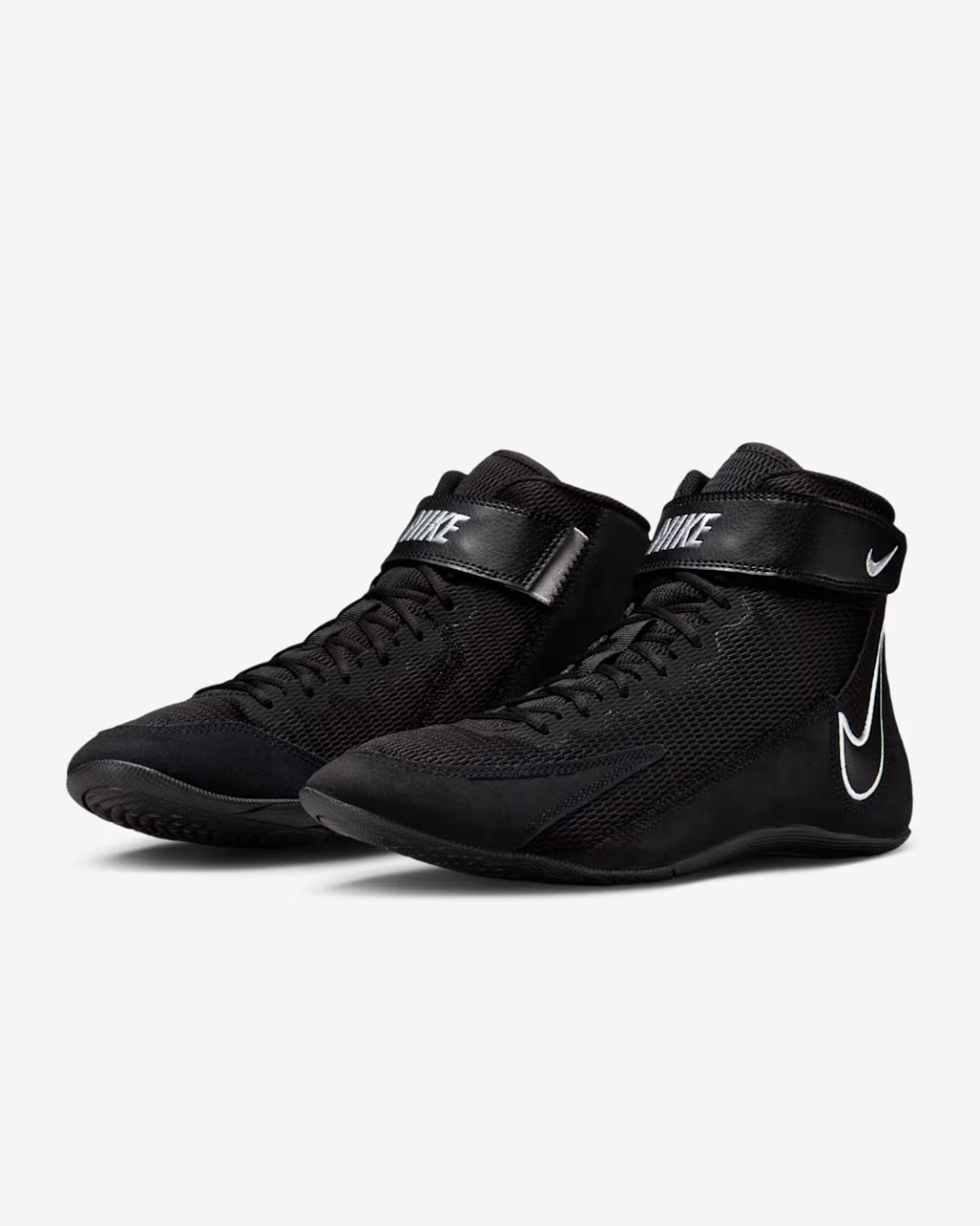 Борцовки Nike Speedsweep 8 Wrestling Shoes Black White Black Wolf Grey